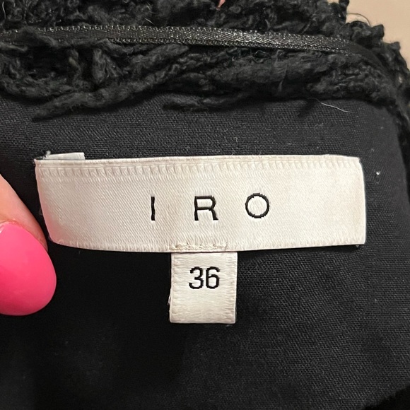 IRO Shavani Jacket Black - Picture 7 of 10